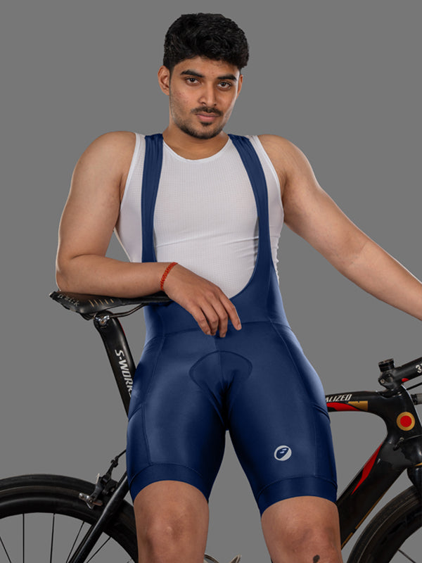 Mens Cycling | Bib Shorts | Explore | Midnight Navy