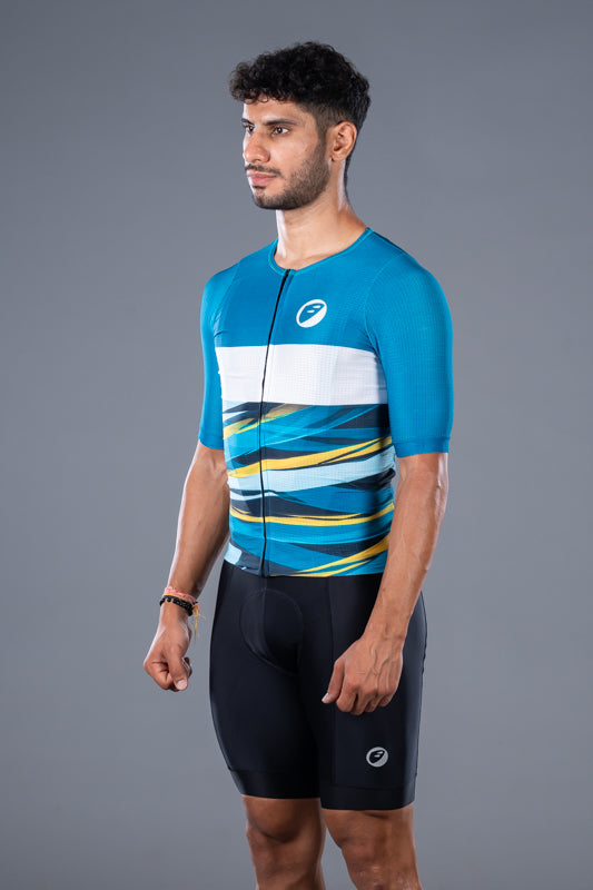 Men's Race fit Lightening Cycling Jersey