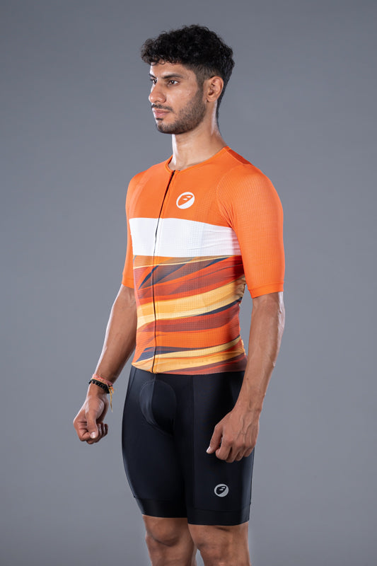 Men's Race fit Dust Storm Cycling Jersey