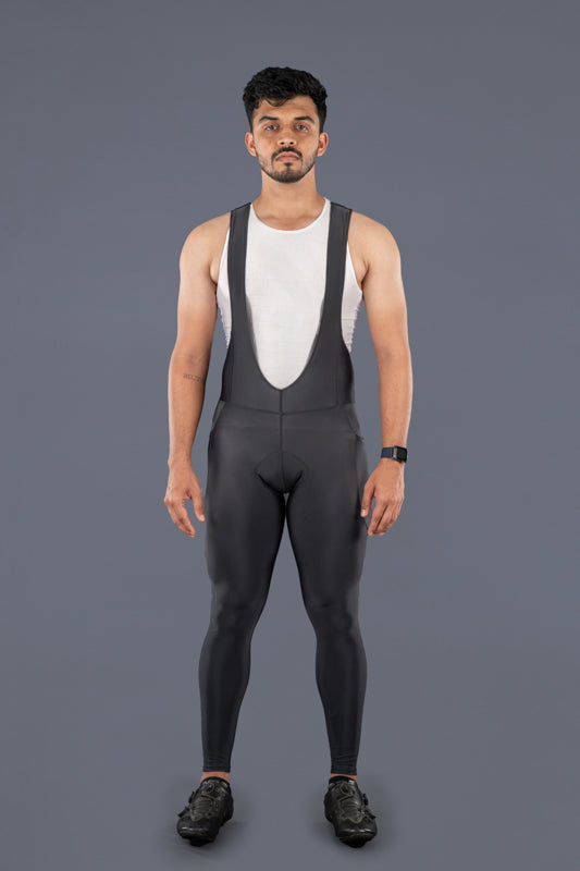 Mens Cycling Bib Full Tights | Gel Padded | Nightrider