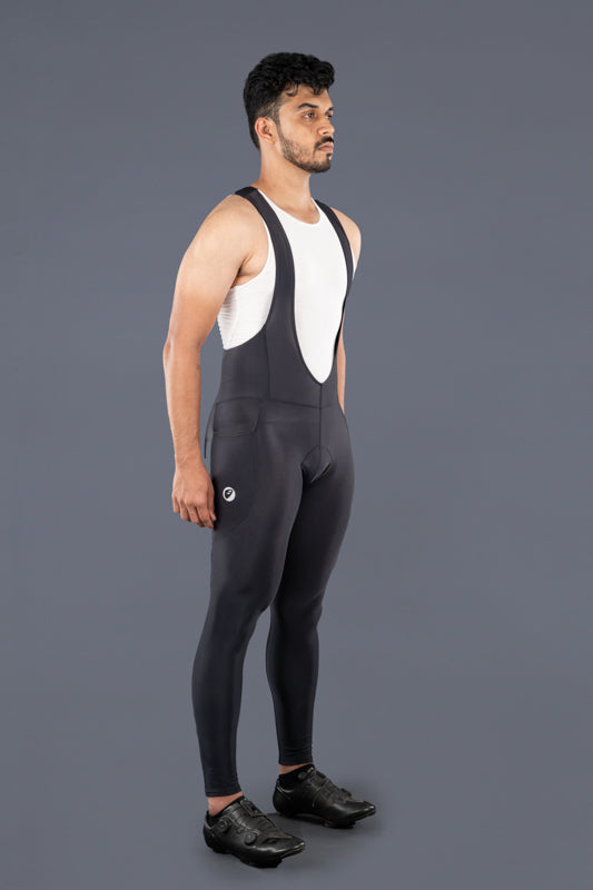 Mens Cycling Bib Full Tights | Gel Padded | Nightrider