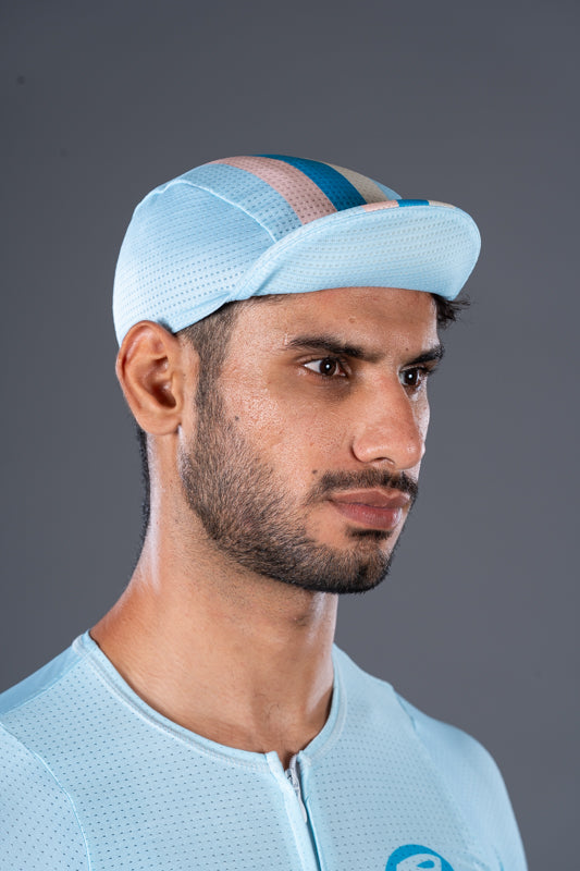 Man wearing apace Hustle Unisex Cycling Cap