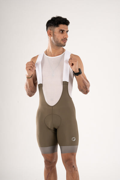 Mens Cycling | Ultralight Bib Shorts | Catapult | Moss