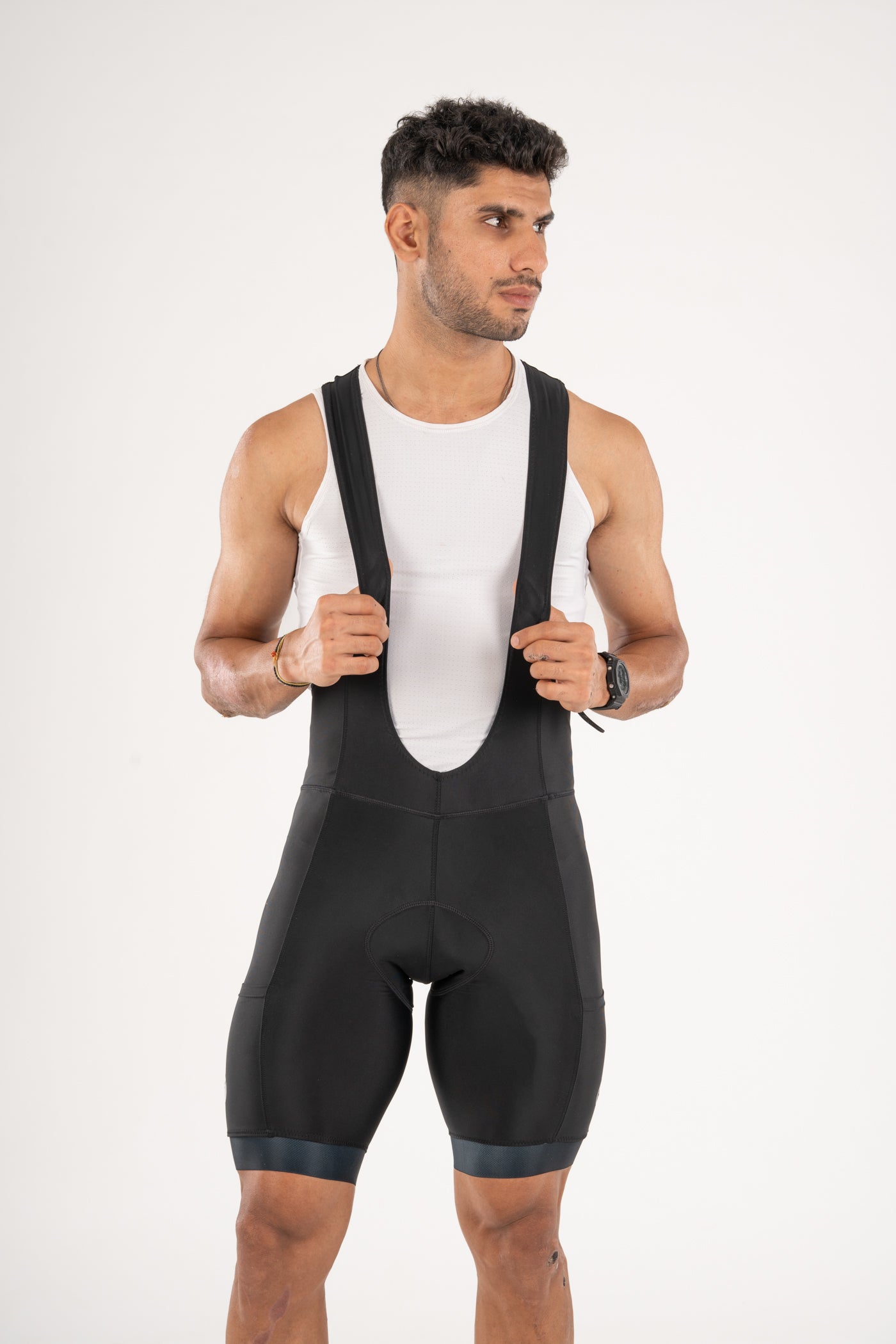 Mens Cycling | Endurance Bib Shorts | Explore | Ebony