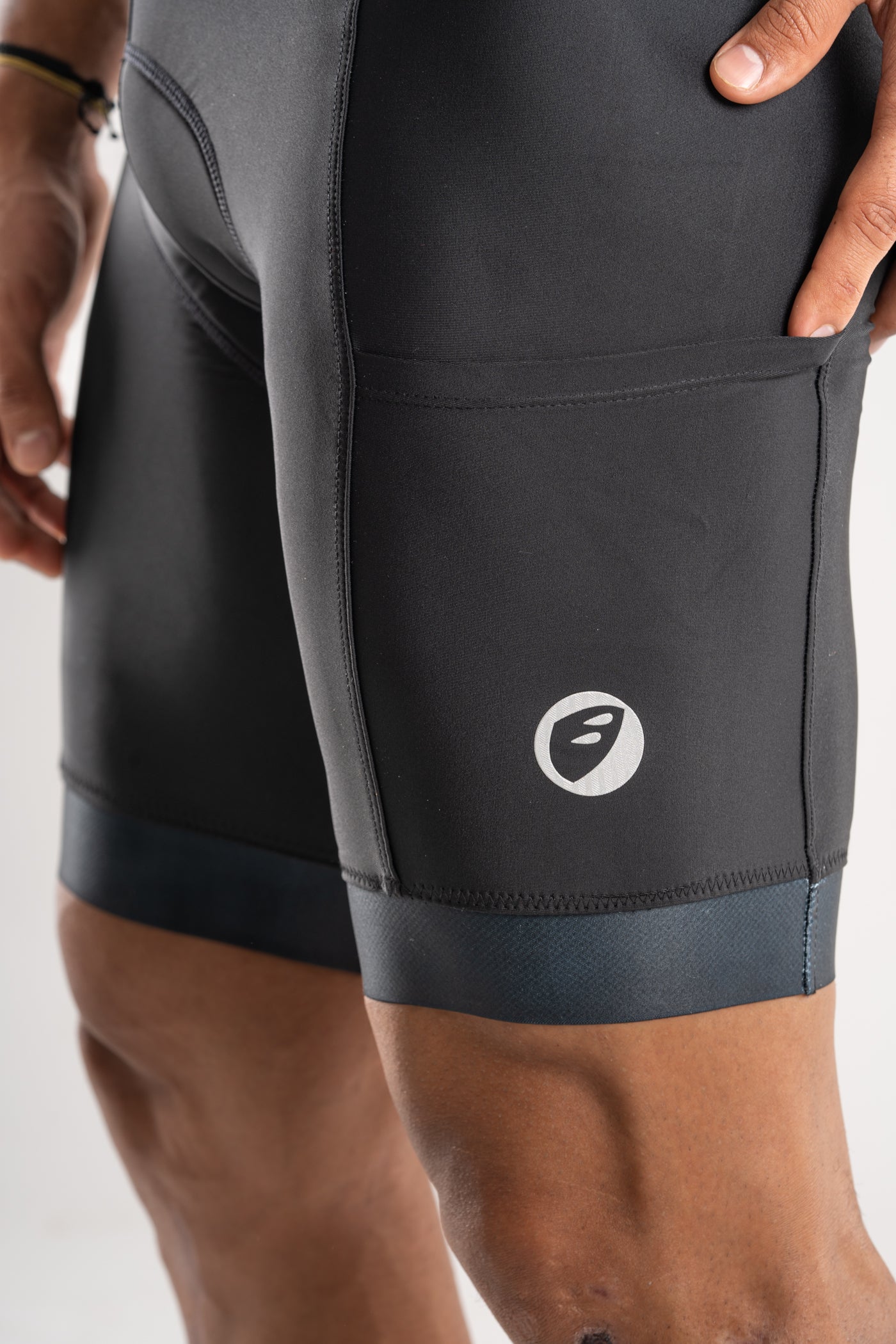 Mens Cycling | Endurance Bib Shorts | Explore | Ebony