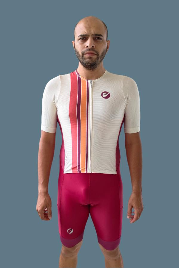 Trisuit | Butterfly | Mens | Ruby