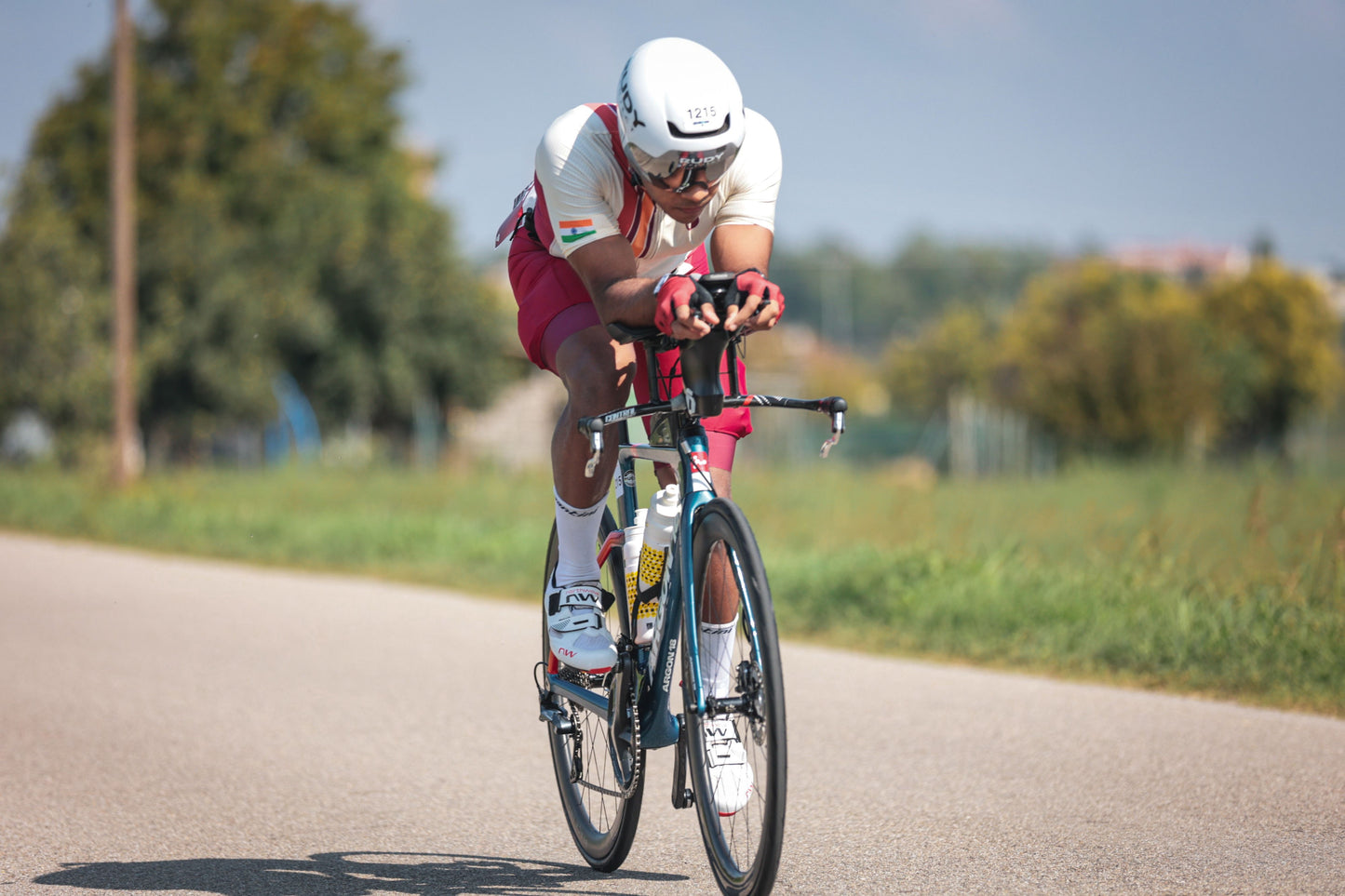 Mens Triathlon | Butterfly Trisuit | Ruby